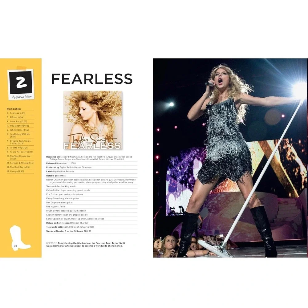 Brand New Taylor Swift Album by Album Hardcover Book Kase Wickman & Weiss